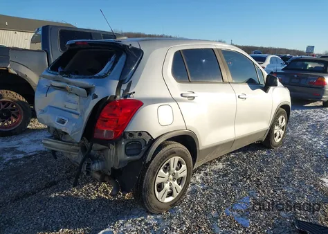 2017 Chevrolet Trax Ls from USA, damaged, VIN 3GNCJKSB5HL258024